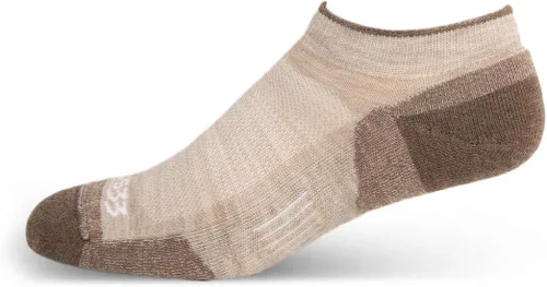 Vista 9 de USA Made - No Show Socks - Running Socks - Merino Wool - Mountain Heritage S31 Micro + Cojín Negro