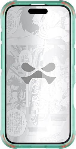 Vista 111 de Ghostek Covert Clear - Funda transparente para iPhone 15 Plus, silicona a prueba de golpes, compatible con accesorios Apple MagSafe, funda Negro