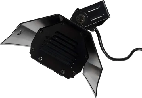 Vista 3 de Fire Sense – Calentador infrarrojo para interior/exterior, montado a la pared, Negro