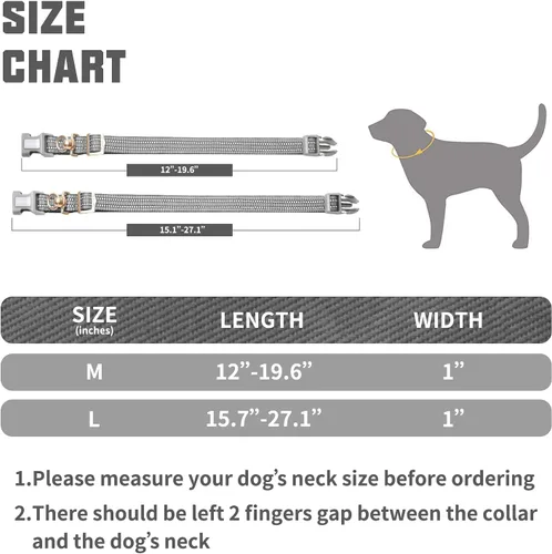 Vista 4 de Auroth Arnés táctico para perro con correa resistente de 6 pies y collar reflectante para perros medianos y grandes