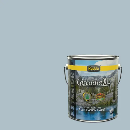 Vista 41 de Rodda Paint CASCADIA XL - Pintura satinada e imprimación para exteriores en uno, cuarto de galón, ancla