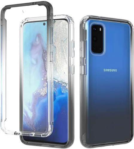 Vista 148 de Pzwoxukhov Funda para Xiaomi Poco M3 M2010J19CG M2010J19CI Caso, alta transparencia, color degradado, funda de absorción de impactos anticaída