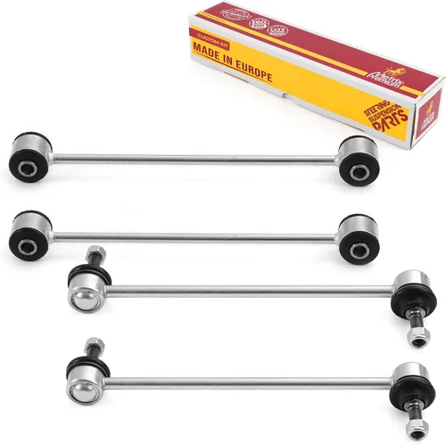 Vista 123 de Metrix Premium Chassis Parts - Kit de 4 piezas de barra estabilizadora delantera y trasera con enlace de extremo de barra estabilizadora para Ford