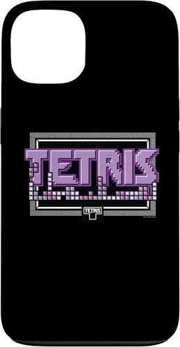 Vista 7 de Funda con logotipo de 8 bits para iPhone 11 Tetris