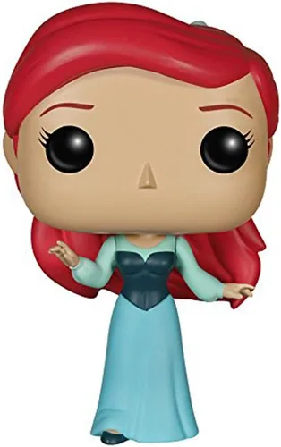 Vista 3 de Funko Disney Little Mermaid Ariel - Figura de vinilo pop con vestido azul