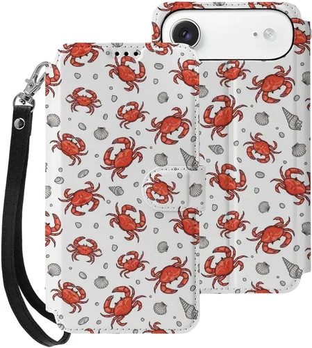 Vista 16 de SWEET TANG Compatible with iPhone 17 Pro Wallet Case Women PU Leather Shockproof Protective Folio Flip Cover (Chicken Chickens)