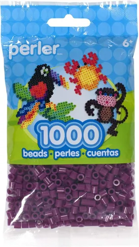 Vista 22 de Perler 80-15213 Cuentas fusibles para manualidades, 1000 piezas, naranja albaricoque