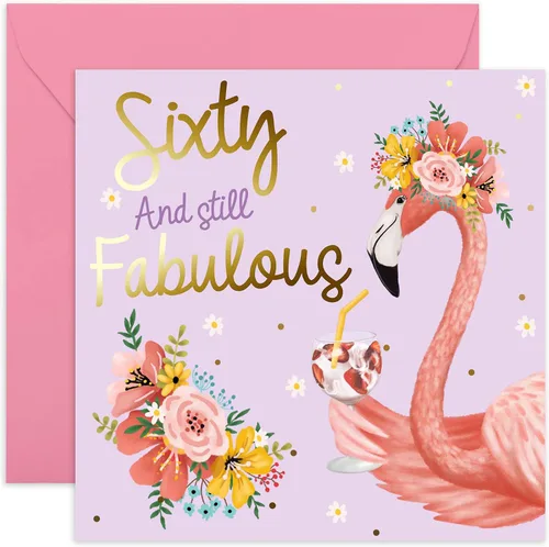Vista 7 de CENTRAL 23 - Tarjeta de cumpleaños número 40 para ella - "Forty And Still Fabulous" - Divertidas tarjetas de 40 cumpleaños para mujer - Tarjetas
