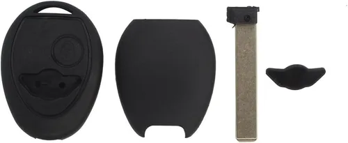 Vista 4 de 2 unids clave FOB Shell remoto caso reemplazo para 2002-2005 Mini Cooper R50 R53 sin chip