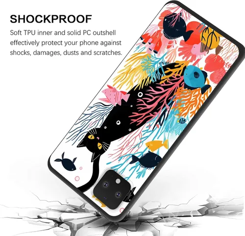 Vista 394 de Funda delgada para Google Pixel 4 XL, funda delgada de silicona de TPU suave a prueba de golpes para Google Pixel 4 XL, astronauta Galaxy