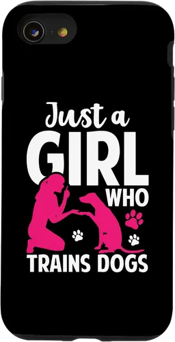 Vista 18 de Girl Who Trains Dogs Training Funny Dog Trainer Women Girls Case for iPhone 17
