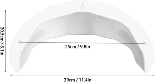 Vista 7 de Cubierta universal para cámara de protección solar para todas las cámaras de seguridad al aire libre, protector de cámara de supervivencia, techo