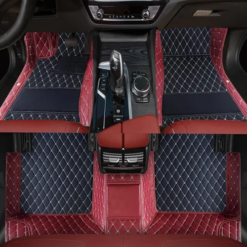 Vista 18 de Alfombrillas personalizadas para automóvil adecuadas para el 99% de automóviles, camiones, SUV, alfombrillas para todo tipo de clima, alfombrillas