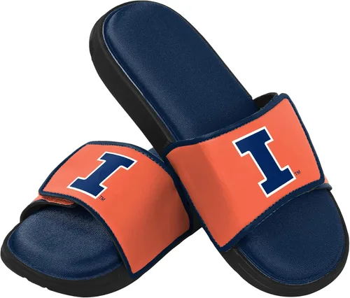 Vista 30 de FOCO Sandalias deportivas de espuma para ducha con logotipo de equipo universitario de la NCAA para hombre