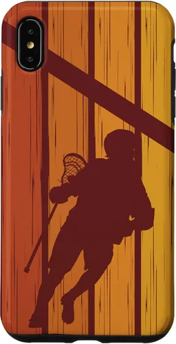 Vista 7 de iPhone 15 Retro Lacrosse Goalie Goalkeeper - Vintage Lacrosse Goalie Case
