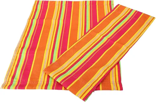 Vista 4 de TOPINCN Funda para silla, 1 juego de tela de repuesto para silla de director casual, kit de tela para sillas plegables portátiles, suministros
