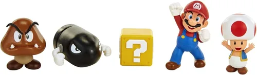 Vista 4 de Nintendo Super Mario Acorn Plains - Figura de 2.5 pulgadas