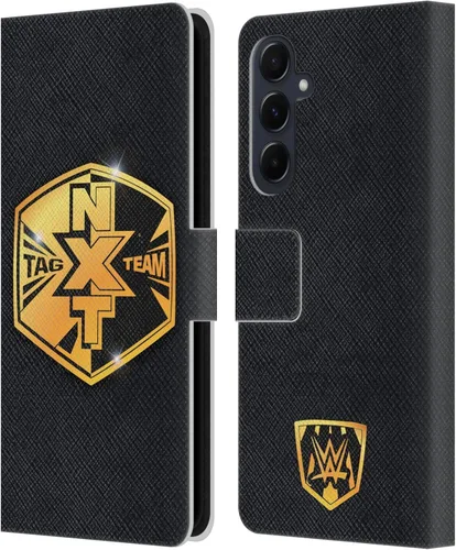 Vista 106 de Head Case Designs Officially Licensed WWE Cruiserweight Champion Title Belts Leather Wallet Case Compatible with Samsung Galaxy A07 4G Campeón