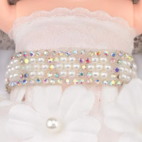 Vista 4 de 990 calcomanías autoadhesivas de perlas, calcomanías de perlas blancas con parte trasera plana para belleza facial, maquillaje, arte de uñas