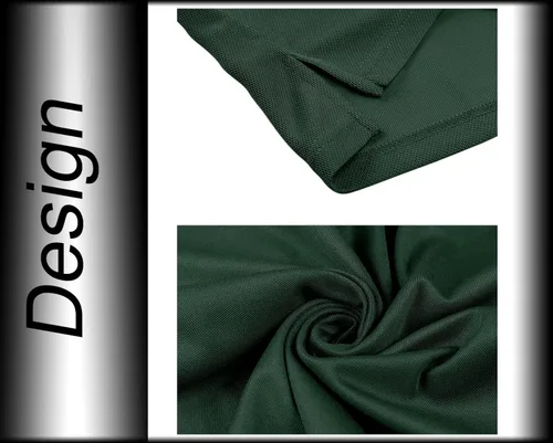 Vista 4 de BIYLACLESEN Camisetas polo de golf para hombre rendimiento piqué táctico militar manga larga