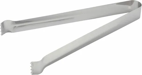 Vista 2 de Winco Pinzas para servir curvadas de grado comercial de 6 pulgadas, color negro