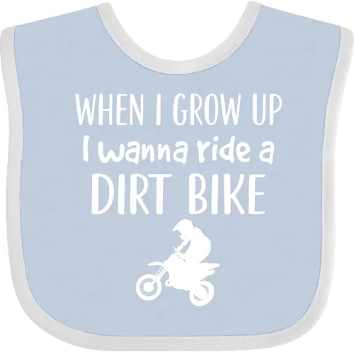 Vista 17 de inktastic Babero para bebé de motocross Future Dirt Biker
