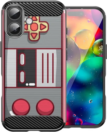 Vista 17 de CasesOnDeck Case Compatible with [Apple iPhone 17 / iPhone 17 Case] Pictorial Patterned TPU Design Case Flexible Slim and Elegant (Astronaut)