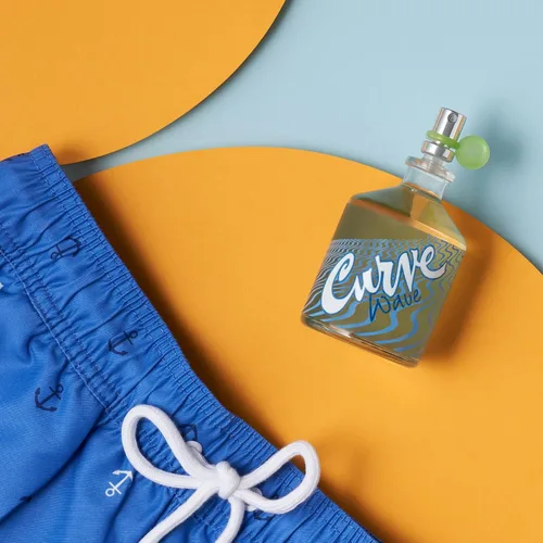 Vista 4 de Curve Spray de fragancia de colonia para hombre, aroma fresco casual de día o noche, onda, 4.2 onzas líquidas y fragancia de colonia para hombre