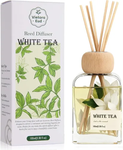 Vista 13 de Bamboo Reed Diffuser, 3.34 Fl Oz Esencial de bambú