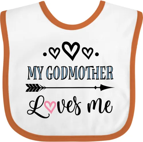 Vista 14 de inktastic Babero para bebé My Godmother Loves Me Godchild