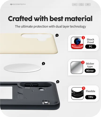 Vista 90 de GOOSPERY Parachoques magnético para puerta compatible con Galaxy S9 Plus, tarjetero tipo billetera con cierre automático por iman, funda protectora
