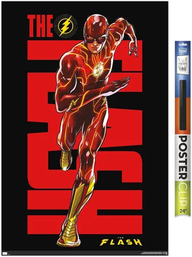 Vista 17 de Trends International DC Comics Movie The Flash - Póster de pared de Barry Allen