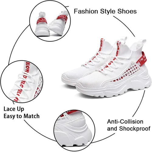Vista 2 de XIDISO - Zapatos deportivos modernos para hombre, informales, para correr o caminar