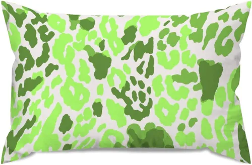 Vista 88 de ArogGeld Funda de almohada para sofá, guepardo y leopardo, estampado de leopardo, funda de cojín decorativa de granja para sala de estar