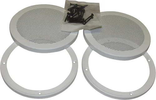 Vista 5 de Reliable Hardware Company RH-4002-6.5-2-A Cubiertas para altavoces de 6-1/2 pulgadas, montaje en superficie blanca, par