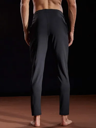 Vista 4 de NELEUS Pantalones cónicos de entrenamiento para hombre
