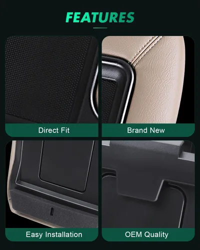 Vista 3 de SCITOO Kit de tapa de consola central beige para Cadillac Escalade 2002-2006 para Cadillac Escalade, 2003-2006 para Cadillac Escalade ESV cubierta