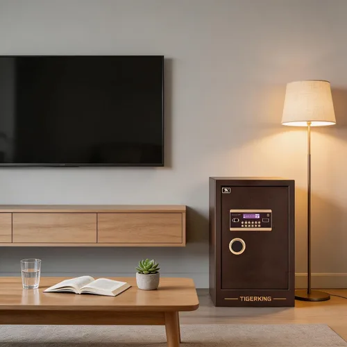 Vista 6 de TIGERKING Caja Fuerte Grande de Servicio Pesado, Caja Fuerte Digital de Seguridad para el Hogar de 3.47 Pies Cúbicos con Cerradura de Combinación