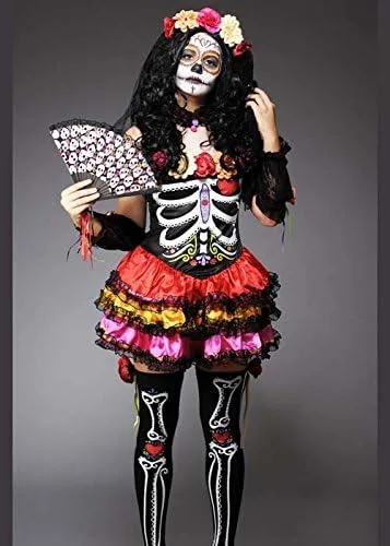 Vista 6 de amscan Day of The Dead Ladies Senorita Costume