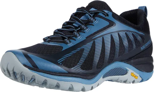 Vista 20 de Zapatillas de senderismo Merrell Siren Edge 3 para mujer Negro/Sombra