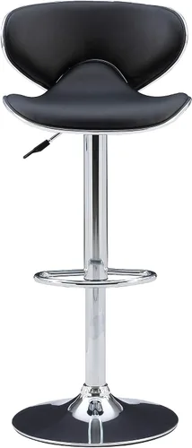 Vista 14 de Powell Furniture Powell PU, taburete de bar cromo/negro