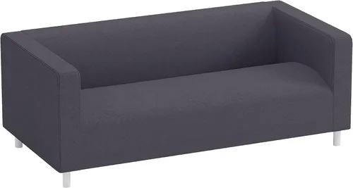 Vista 5 de La funda de repuesto para sofá biplaza Klippan es compatible por encargo para la funda de sofá biplaza IKEA Klippan, un reemplazo de funda de sofá.