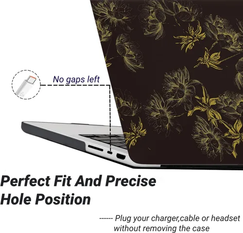 Vista 152 de Funda rígida compatible con MacBook Pro de 13 pulgadas 2012 2011 2010 2009 2008 versión A1278 con CD-ROM, funda de plástico para laptop cubierta