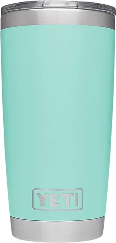 Vista 21 de YETI Rambler - Vaso de acero inoxidable con aislamiento al vacío de 20 onzas con tapa MagSlider Todo acero inoxidable