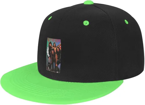 Vista 2 de Morbid Music and Angel - Sombrero de estilo hip hop para adultos, de ala plana, para hombre y mujer
