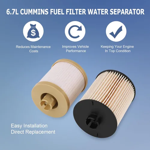 Vista 2 de DICMIC Filtro de combustible compatible con Ford F250 F350 F450 F550 Super Duty 6.4L Diesel 2008-2010 Reemplazo # FD-4617, 3C346731AA, 3C346731AA