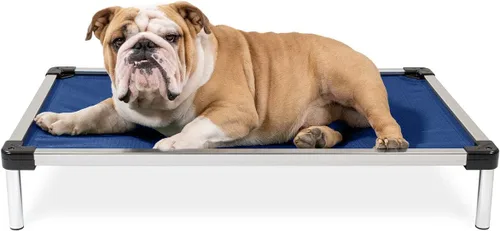 Vista 18 de K9 Ballistics Cama Cot Elevada de Enfriamiento para Exteriores a Prueba de Masticación para Perros Pequeños y Cachorros - Prácticamente