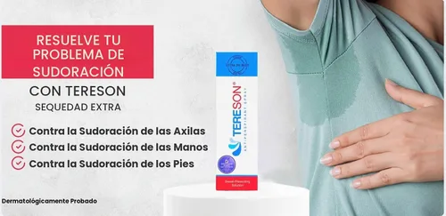 Vista 5 de Tereson Spray antitranspirante clínico Strength 1.69 Fl Oz Dermatológicamente probado - Tratamiento de hiperhidrosis