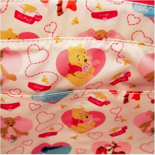 Vista 9 de Loungefly Disney Winnie The Pooh Love - Mochila convertible y bolsa de mano