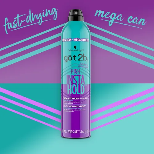 Vista 2 de Got2b Spray para el cabello de alta sujeción Mega Can, 18 onzas